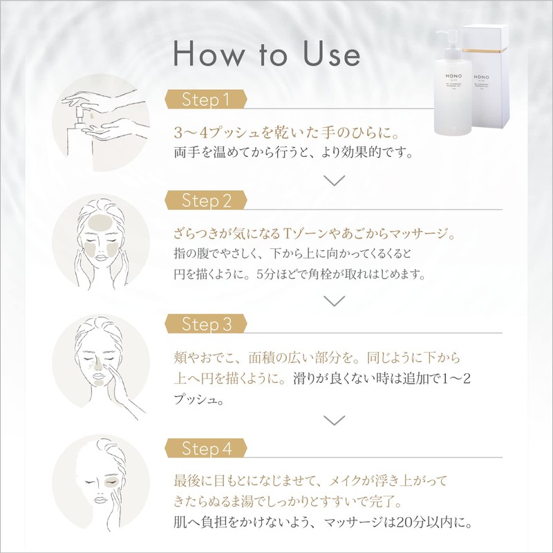 Hono Hono MC Cleansing Massage Gel Pore Corner Plug Skin