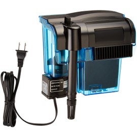 Penn-Plax Cascade 150 Power Filter – Hang-On Filter with Quad Filtration – Great for Freshwater and Saltwater Setups