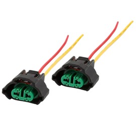 2Pcs H11 Headlight Wire Harness Connector Replacement Compatible with H8/H9/H11/880/881/H27 Bulbs H11 Headlight Bulb Connector Wiring