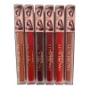 Favorbeauty Caja 24 Labiales Líquidos Mate Larga Duración Rojos Y