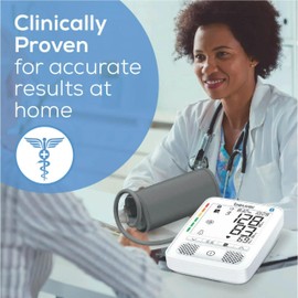 Beurer Premium 800 Upper Arm Blood Pressure Monitor with Bluetooth and Talking Function, Universal Cuff, Backlit Display and Cuff Position Indicator for Accurate Blood Pressure Machine Results