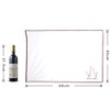 SKYIE Glass Microfiber Polishing Cloth Dish Towel