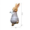 Garden Rabbit Statue Animal Statue Resin Climbing Rabbit Sculpture for