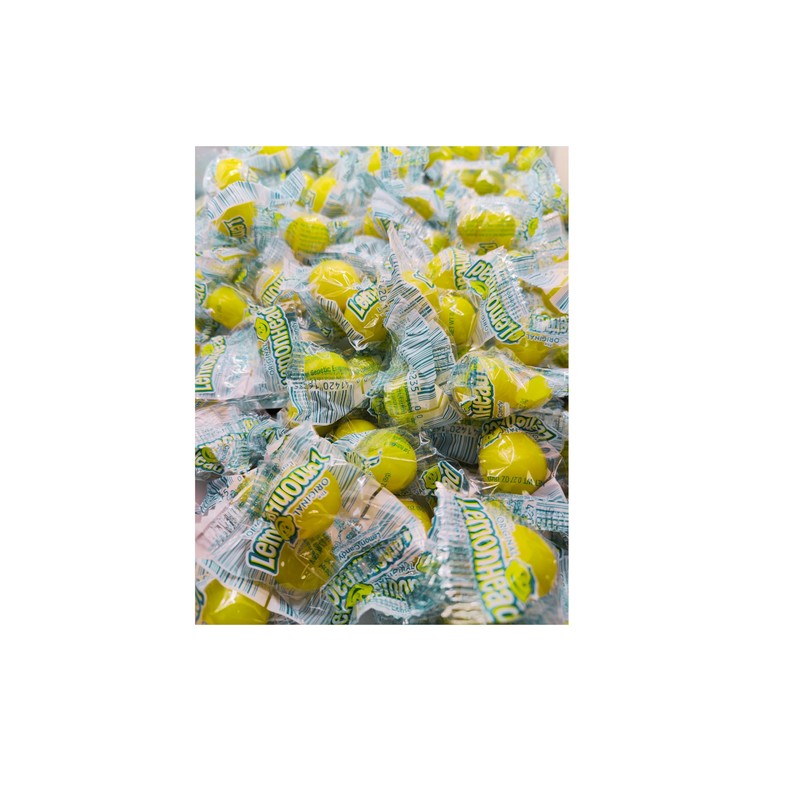 Lemon Sour Hard Candy Balls - 5lb Bulk Bag -