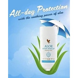 4 ~ Forever Living ALOE Ever-Shield ALOE en barra ~ sin aluminio ~ Exp. 2028