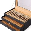 Pen Display Case Box, Leather Pen Storage Collect Holder Case