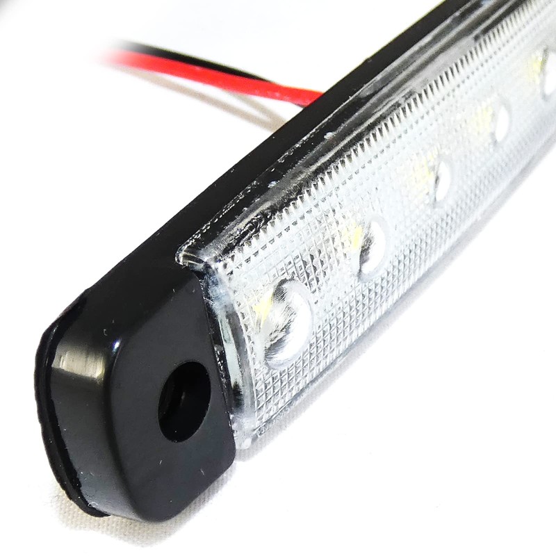 10 pcs 6 Smd Led Front White Clear Side Marker