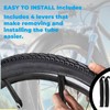28" x 1-3/8" 1-5/8" Bicycle Inner Tube, 700c x 35-43mm,