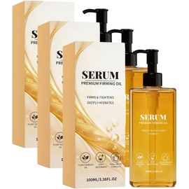 3PC Body Oils, Aceite Corporal Skin Tightening, Hydrating for Dry Body Oil, Aceite Corporal Skin Tightening, Hydrating, Deeply Nourishing, Natural Ingredients for Dry, Mature-Looking Skin