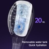 Electric Scalp Massage Brush Red Lighting Ultrasound Atomization Scalp Applicator