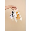 Copper Pearl On-The-Go Plush: Clip On Baby Toys for Travel,