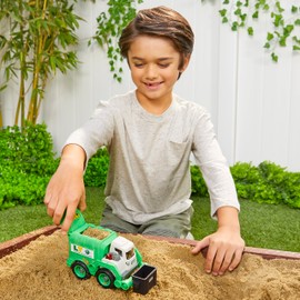 little tikes Dirt Diggers Mini - GARBAGE TRUCK - Tough Services Toy with Realistic Design - Durable Small Vehicle for Indoor & Outdoor Play - Easy to Hold - Encourages Imagination - For Kids Ages 2+