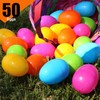 GiftExpress Plastic Bright Easter Egg Assortment 50 Pcs Perfect for