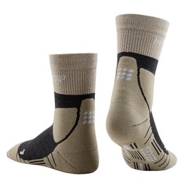 CEP - HIKING MERINO MID CUT SOCKS REDESIGN for Women Ankle Length Hiking Socks with Compression Trekking Socks for Optimal Foot Safety