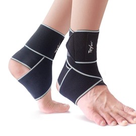 Teylam Ankle Support, Adjustable Ankle Support, Flexible Foot Support, Ultra Thin Ankle Support, Running Football, Right and Left Ankle.