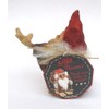 geschenke-trolle.de Ny Form Goblin Santa with Elk Norway Christmas Figurine
