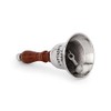 NKlaus Captain's Bell 13 cm Brass Silver Engraved Hand Bell