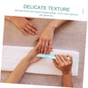 Housoutil 2pcs Manicure Files Nail Polishing Tools for Women Ergonomic