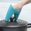 Zeal Pot Holder, Aqua, Small