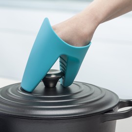 Zeal Pot Holder, Aqua, Small