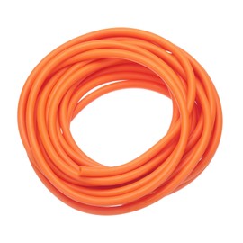 PATIKIL Rubber Tube 4M Length 3mm Inner Diameter 6mm Outer Diameter Natural Latex Rubber Tube High Elasticity Band Tube Cuttable Hose Elastic Parts Training Tube Laboratory Sports Exercise Band Muscle