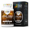 Lions Melé: Suplemento de Melena de León con L-Teanina y L-Arginina, 240 Cápsulas