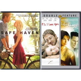 Nicholas Sparks Safe Haven Movie & P.S. I Love You / Lake House Triple Feature Love Bundle