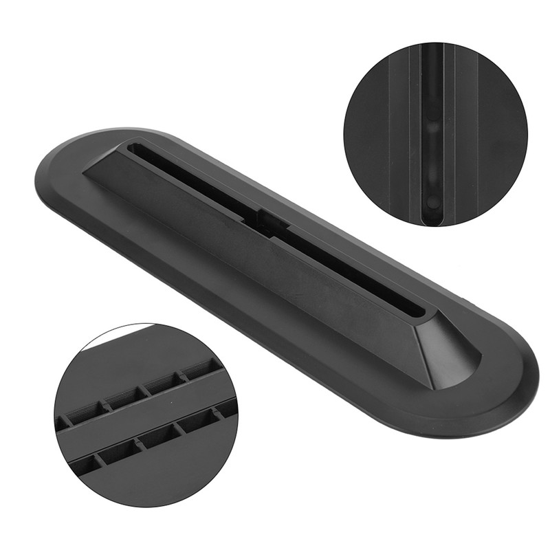 Universal Black PVC Durable Sturdy Center Tail Surfing Fin Plug