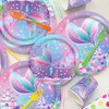 Mermaid Party Supplies Set for 16 Guests - Mermaid Birthday