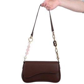 Taouzi - Extensor de cadena para bolso de mano, extensor de correa para bolso de mano, extensor de correa para bolso de repuesto para mujeres y niñas (corazón, flor, perla, mariposa), Style 4, Acero