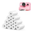 10 Rolls Instant Camera Refill Print Paper, HD Paper Camera,