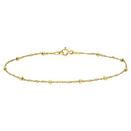 Lucardi - Women's Bracelet with Plating - Jewellery - Gift Silver, Sterling Silver, No Gemstone