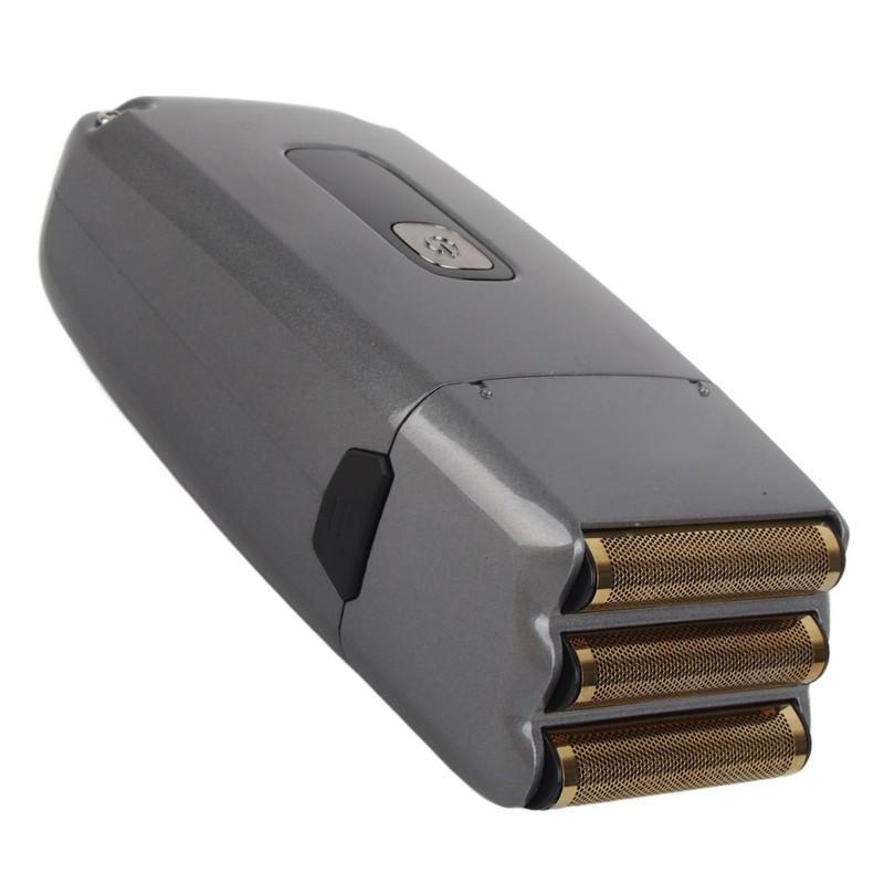 Electric Hair Clipper Rechargeable 3 Foil Head Powerful LED Display