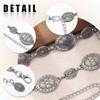 Eigso Boho Lapse Concho Chain Waist Belt for Women Cowgirl