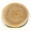 [Cypress] Annual Ring Natural Single Piece Cutting Board, Cooking Plate,