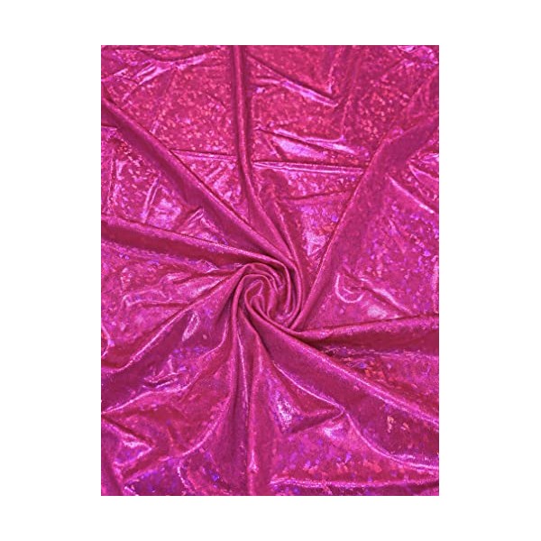 Nylon Spandex 4 Ways Stretch Shatter Glass Mystique Fabric by