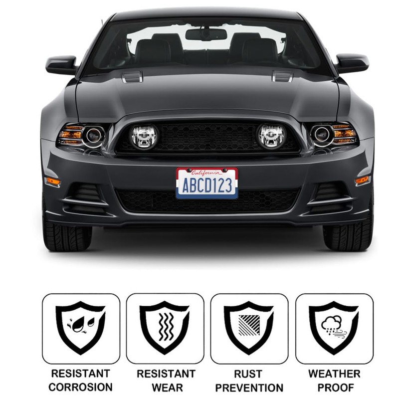 1 Pack License Plate Frames for Mets, Car License Plate