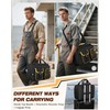 Marscamd Electrician Tool Bag with Laptop Sleeve, Tool Tote with