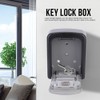 4 Digit Combination Password Key Lock Box Wall Mount Safety