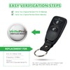 Extra-Partss Remote Car Key Fob Replacement for Hyundai PINHA-T038 fits