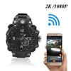 Outdoor Wifi Waterproof Smartwatch Action Camera 12 Million High Definition