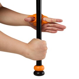 Yuyongshuai Baseball Thumb Guard,Baseball & Softball Batters Training Aid,Baseball Hitting Trainer, Including: 4 Thumb Sleeves, 4 Bat Grip (Motley Colour, Small)