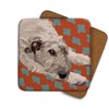 Leslie Gerry Dog Coasters, Set of 4