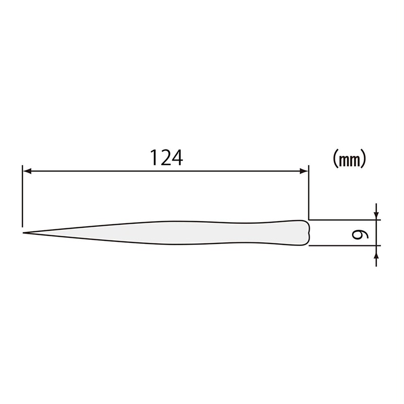 ENGINEER PTS-02 Engineer Tweezers Total Length: 4.7 inches (120 mm)