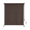 sunoff Outdoor Roller Shades，Cordless Patio Roller Up Blinds with Shade