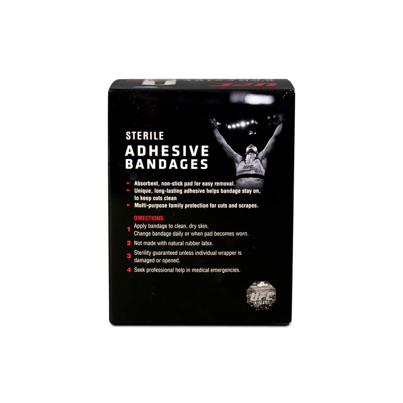 Dukal UFC Adhesive Bandage, Assorted Styles, 3/4" x 3", Pack