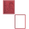 I Do Crew Wedding Cookie Cutter & Stamp