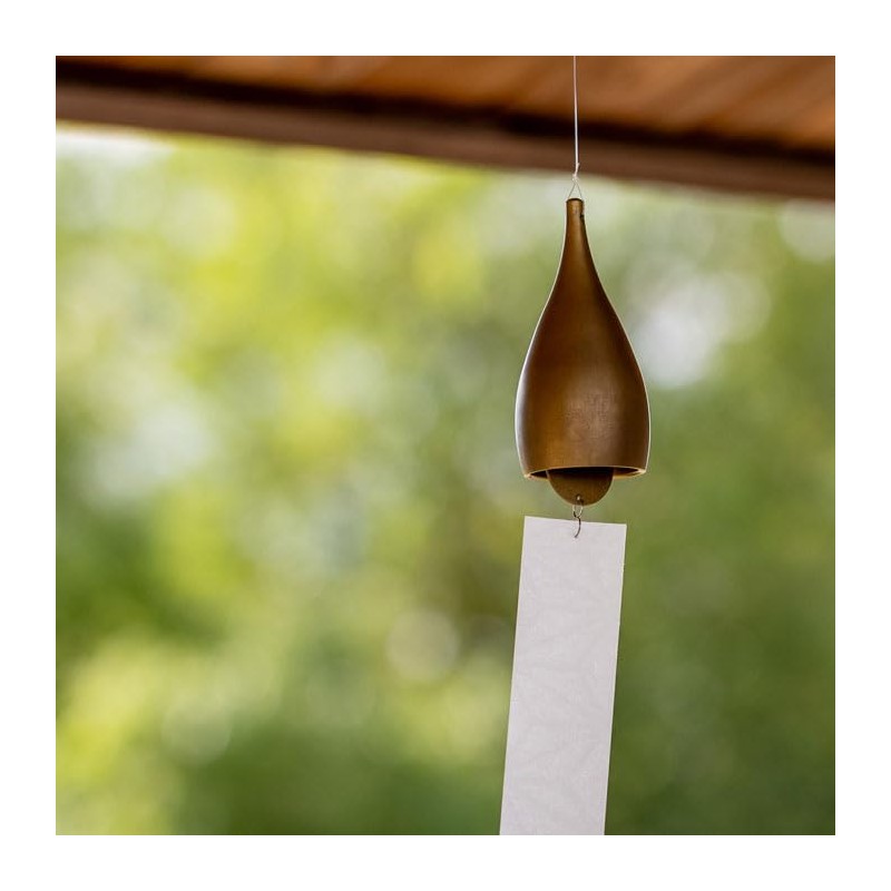 Nousaku Wind Chime - Shizuku - Gold Tea 101384