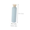 SAFIGLE 2pcs Travel Shampoo Bottles Refillable Containers Flip Top Squeeze