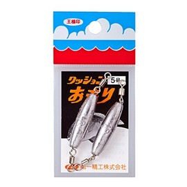Daiichi Seiko Fishing Weight Cushion Sinker No. 5 22117 Silver